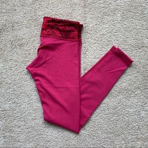 Lululemon Pink leggings